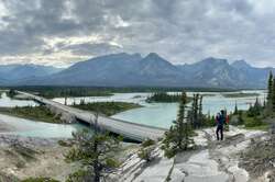 Chetamon, Gargoyle, Cliff Mountain at the Athabasca River