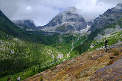 Climbing The Red Rock