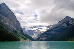 Lake Louise with Mount Victoria on the back