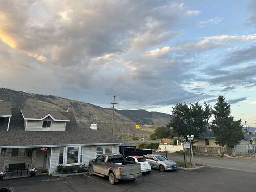 Sunset at the Ranchland Inn, Kamloops