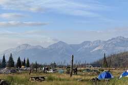 Tents in Jasper