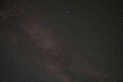 The Milky Way from Revelstoke