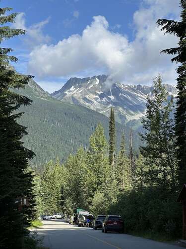 View from Campground