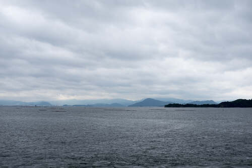 On the way to the Island